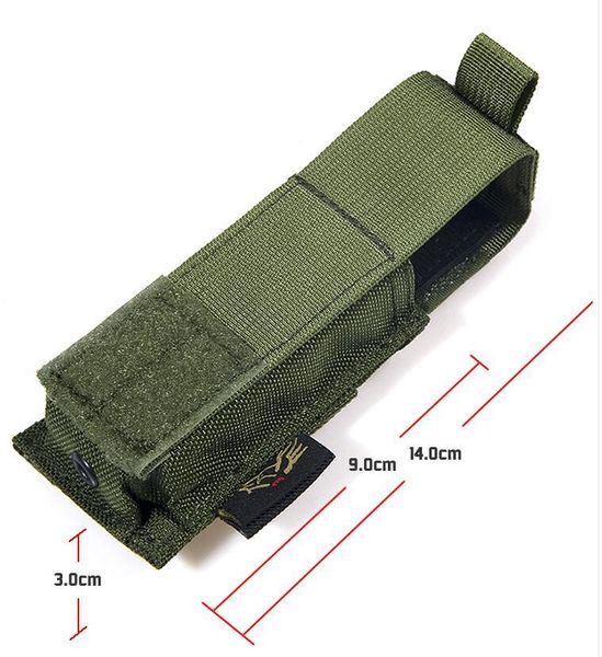 

stuff sacks flyye molle 9mm pistol magazine pouch ver.hp single joint with liner cordura ph-p007