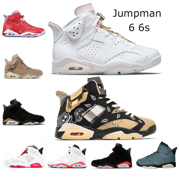 

2021 university blue 6 6s men basketball shoes jumpman british khaki electric green singles day triple black ocean purple all star womens sn
