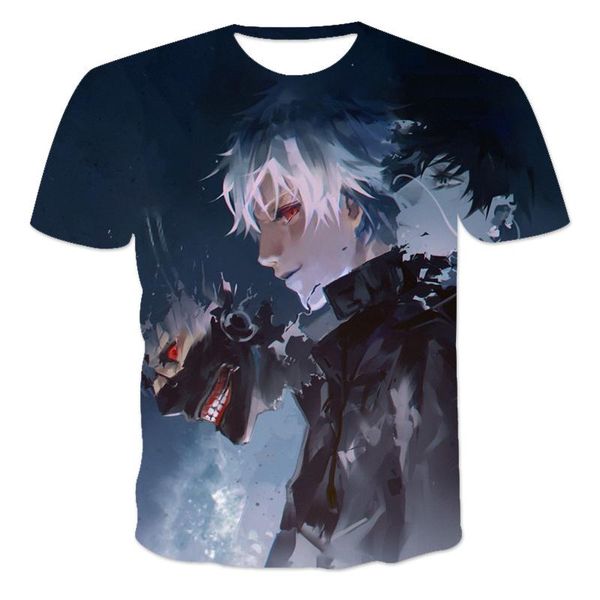 

men's t-shirts summer special price 3d printing cartoon t-shirt game characters cool pattern o-neck fashion short sleeve, White;black
