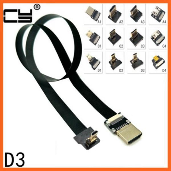 

audio cables & connectors fpv micro mini 90 degree connector fpc flexible flat ribbon cable ffc pitch 20pin for drone dslr gimbal