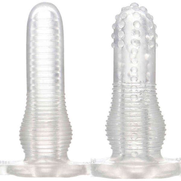 Sex Anal Spielzeug Silikon für Männer Homosexuell Weiche Hohl Butt Plug Perlen Männlicher Masturbator Penis Sleeve Erwachsene Anus Dilatator shop 1216