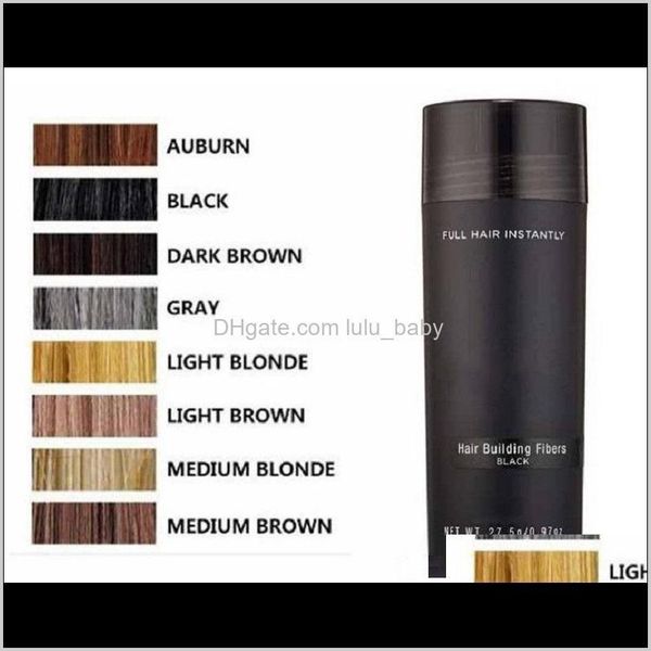 

loss care & styling tools products drop delivery 2021 fiber keratin powder spray thinning hair concealer 10colors ksnm8