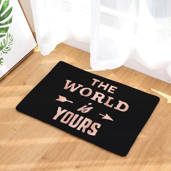 

carpets cammitever black white motivating proverbs living room carpet persona sofa bed bedroom fashion custom rug fitting mat