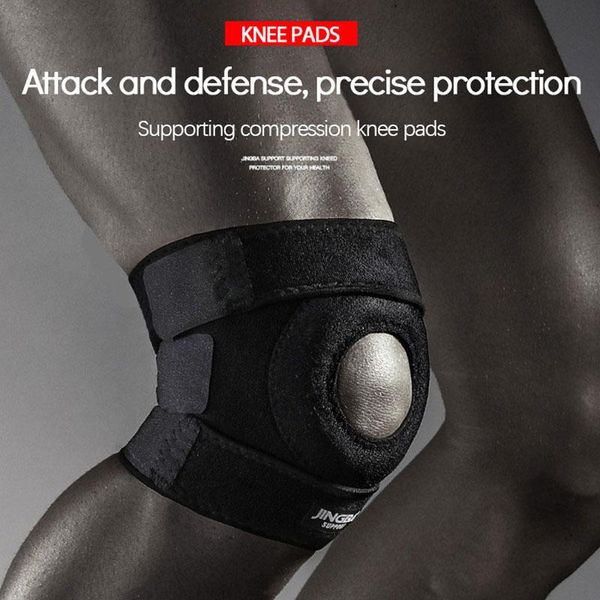 

elbow & knee pads sports fitness professional elastic sport compression sleeve for basketball running climbing, Black;gray