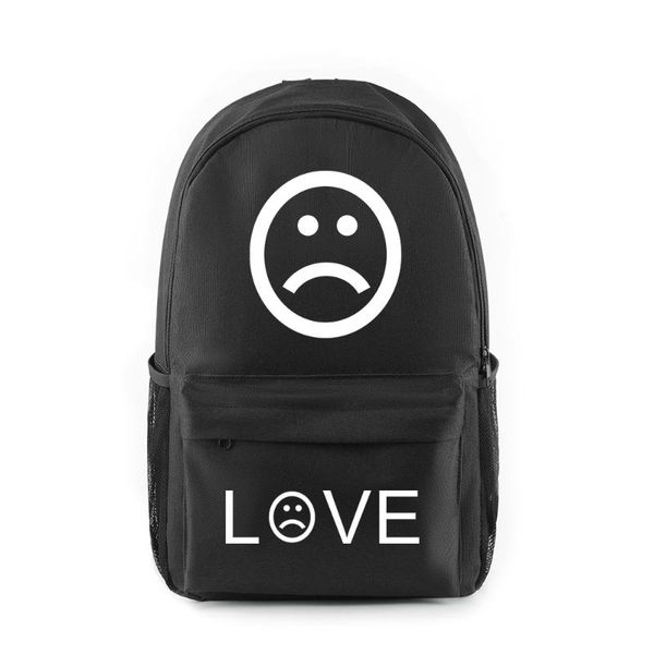 

backpack lover kpop baglil peep printed men women 2021 harajuku school backpacks lapfor boys girls