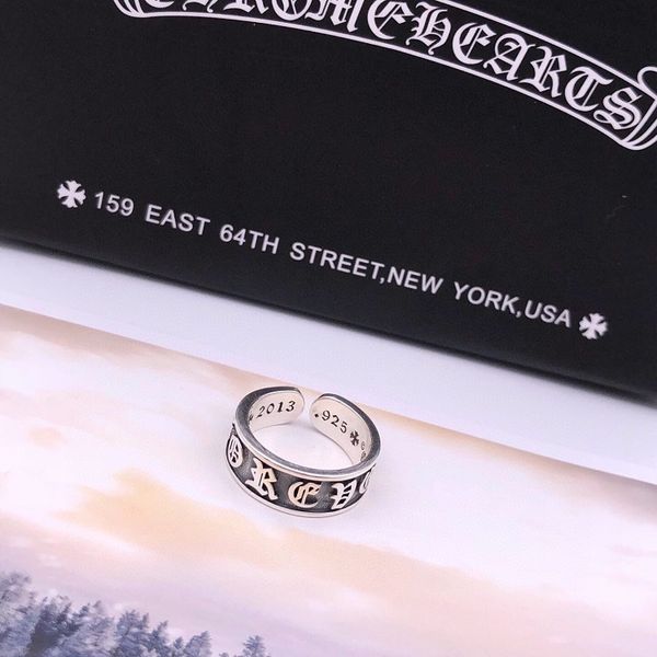 

factory wholesale croquet ancient text adjustment simple fashion couple ring hea/rtsch/rome