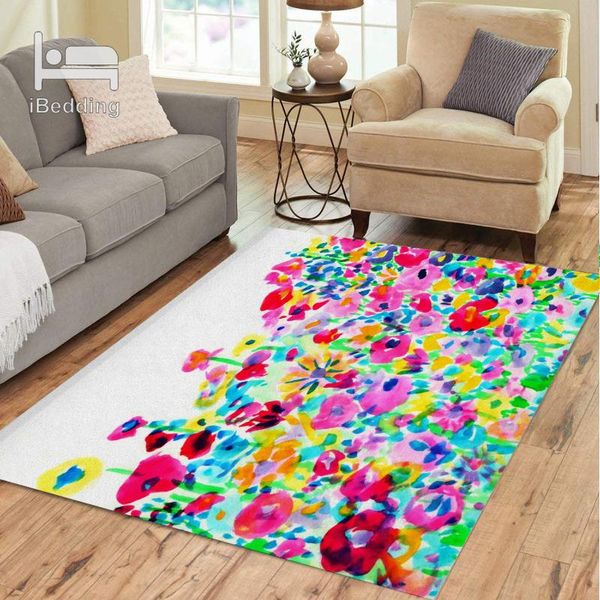 

carpets flower floral checkered carpet decoration home bedroom kitchen living room bathroom aisle floor mat doormat door decor