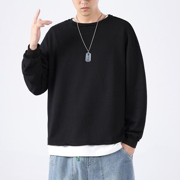 

men's hoodies & sweatshirts nice autumn sweatshirt men casual streetwear design funny fashion black pullover m-5xl