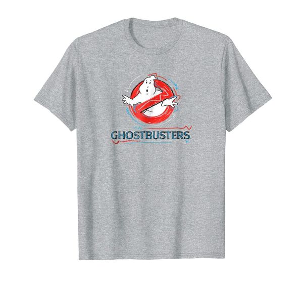 

ghostbusters pop graffiti logo t-shirt, White;black