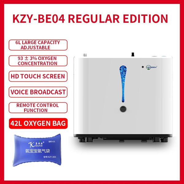 

1-6l oxygen generator machine small making atomization mute portable negative ion 220v wet towel dispensers