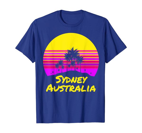 

sydney australia t-shirt gift for vacation, travel souvenir t-shirt, White;black