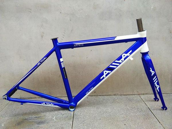 

bike frames aima 700c light weight aluminum alloy 47cm road frame with fork