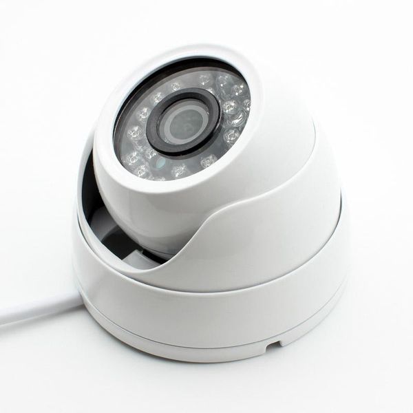 

outdoor hd 1080p 2mp ahd cctv camera cmos waterproof dome security ir color 24leds night vision ip cameras