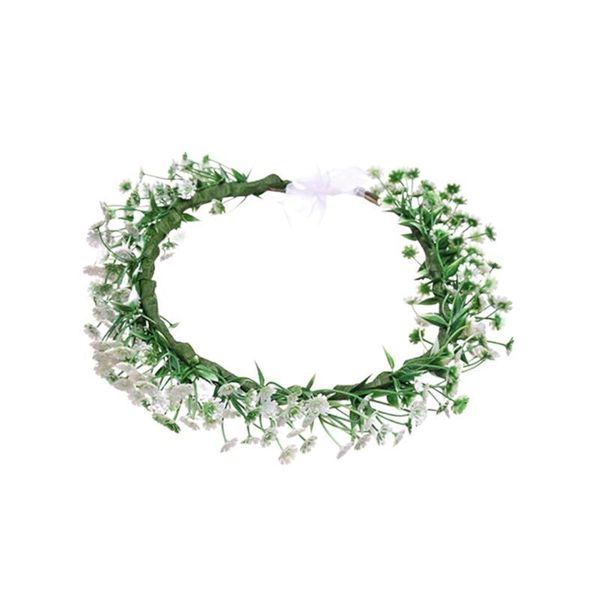 

decorative flowers & wreaths bohemian style hair wreath simulate flower headpiece beach headband holiday garland performance pography props