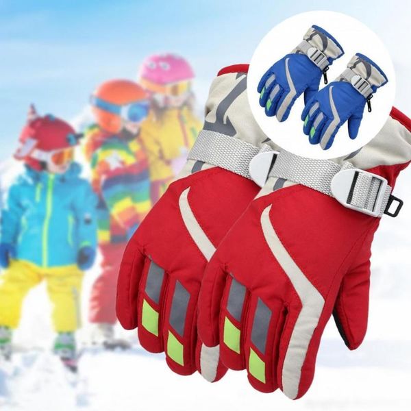 

ski gloves comfortable to wear portable durable children outdoor for skiing