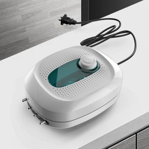 

air pumps & accessories aquarium pump whisper quiet 4 outlets bubbler for 20-180 gallons of fish tank fountain pond no wholesal