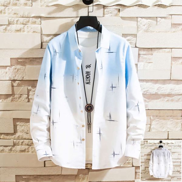 

men's casual shirts shirtlong sleeve casual shirt for men in spring and autumn g2va, White;black