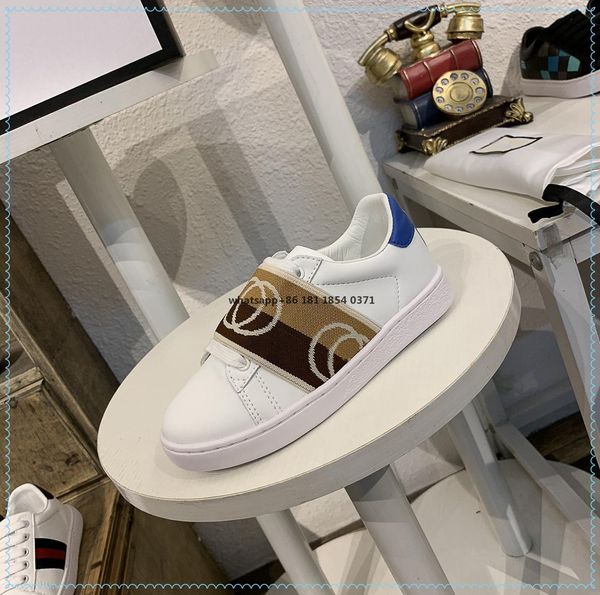 

2021ss children's shoes, comfortable breathable sheepskin with box are us23-35, Red;white