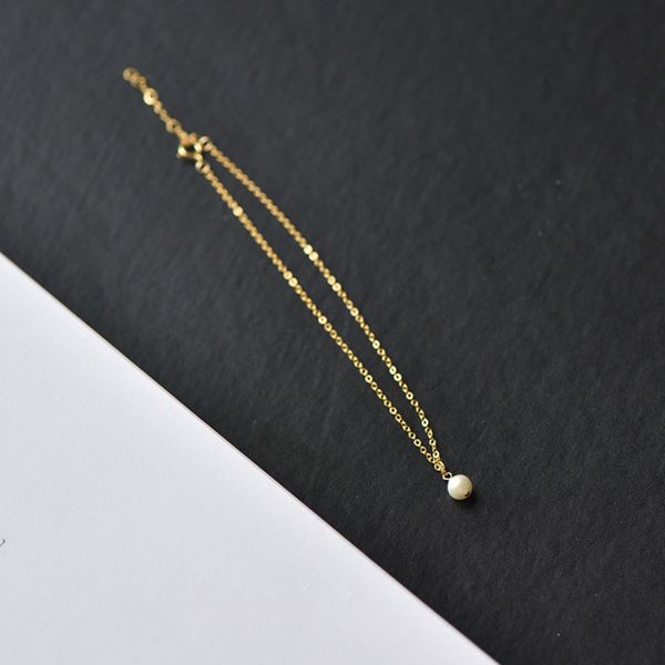 

lily jewelry real 14k gold filled real pearl anklet bracelet leg bracelet for women beach ankle chain jewelry gift, Red;blue