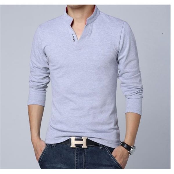 

men's t-shirts mens designer solid color fitness tshirts casual v neck long sleeved sports tees male clothing, White;black