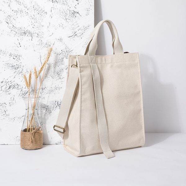 

yuanbenliang factory vertical portable commuting women's bag in spring and summer canvas large capacity one shoulder