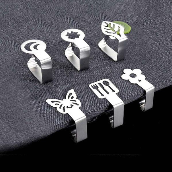 

table cloth 4 pieces of butterfly wedding tablecloth clip 3cm caliber stainless steel multifunctional high-elastic fixed anti-shift