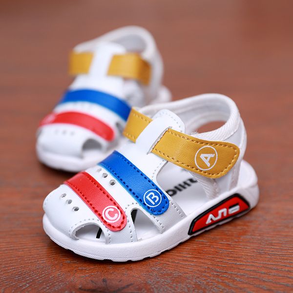 

toddler boys sandals soft bottom childrens beach shoes kids baby comfortable summer girls shoes close toe kids casual sandals