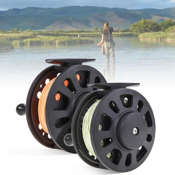 

fishing reel with line 5/6 7/8 wt large arbor abs left right hands interchangeable former ice wheel baitcasting reels