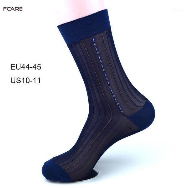 

men's socks 20pcs=10 pairs nylon silk stockings summer ultra thin business crew dress breathable ice, Black