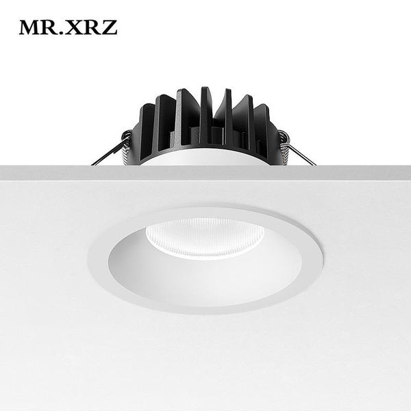 

downlights mr.xrz 10w cob led downlight ip44 waterproof ultra-thin recessed spotlight anti-glare ceiling lights indoor lighting