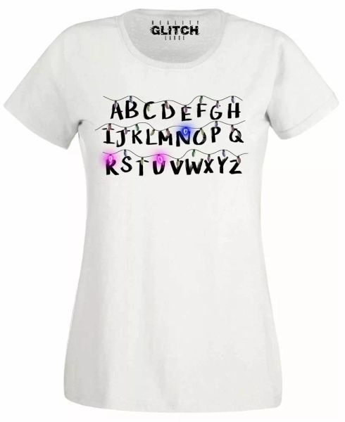 

run women's t-shirt - inspired by tv netflix hawkins sci fi will, White;black