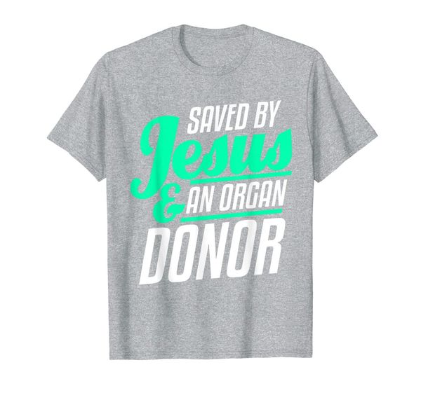 

christian organ donor transplant saved by jesus gift kidney t-shirt, White;black