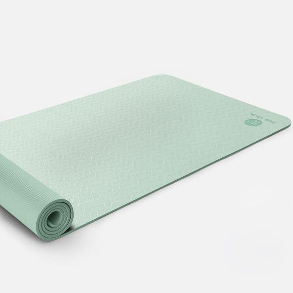 

yoga mat 6mm beautiful color environmental protection material non-slip monochrome home fitness body building mats