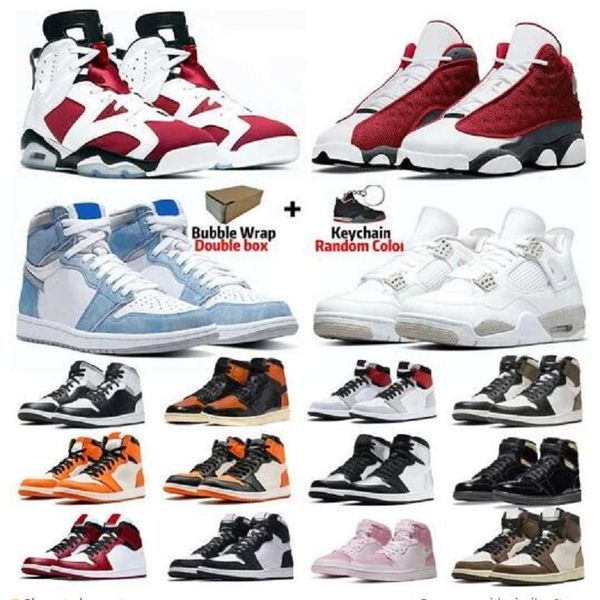 

basketball shoes men red fint hyper royal 1s university blue raging bull 4s white carmine women sneaker trainer with box