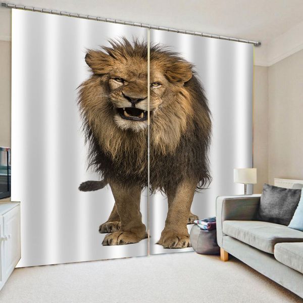 

children blackout curtain the animal printing curtains for living room bedroom window treatment 3d drapes