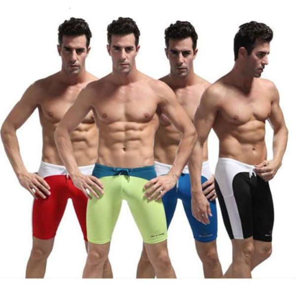 

fitness swimming trunks men's in five-part pants
