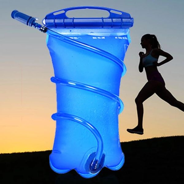 

1.5l 2l 3l water bladder bag reservoir hydration pack storage bpa running vest backpack outdoor bags