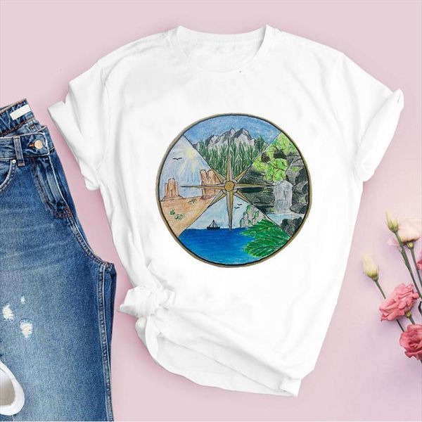 

and women graphic men t shirt short sleeve womens cartoon vacation cute fashion printed lady tees clothing female, White;black