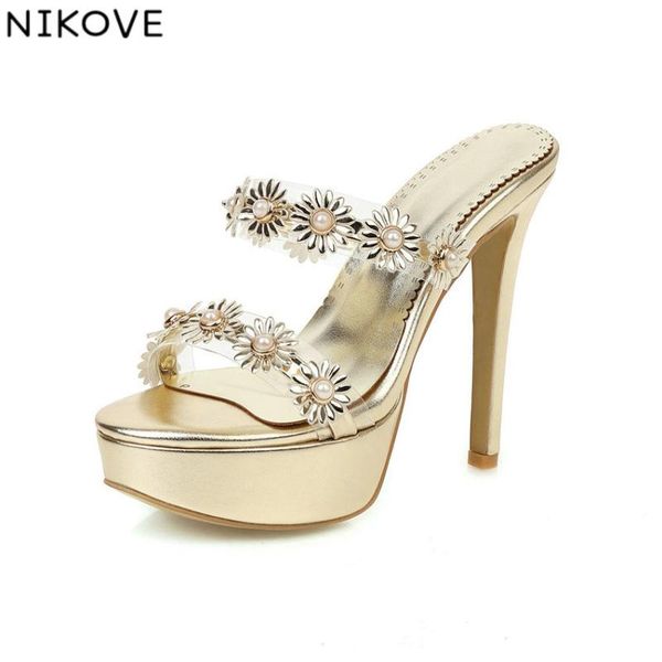 

fashion summer sandals women shoes pu leather high heel platform pointed toe casual size 34-43, Black