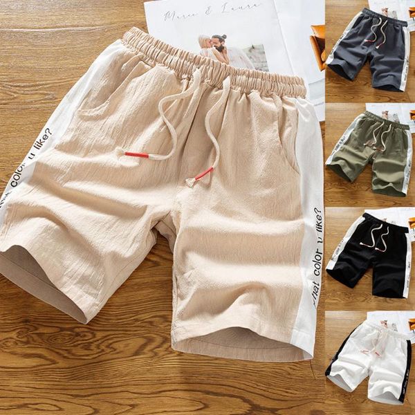 

shorts men summer fashion comfortable casual loose clothing spodenki meskie pantalones cortos short masculino men's, White;black