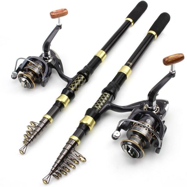 

boat fishing rods brand rod and roll combo, portable spinning 13bb reel, trout rod, beginner carp pesca 1.8m-3.6m