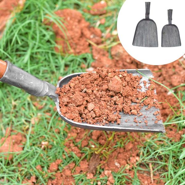 

planters & pots 2pcs stove coal shovels carbon steel soil