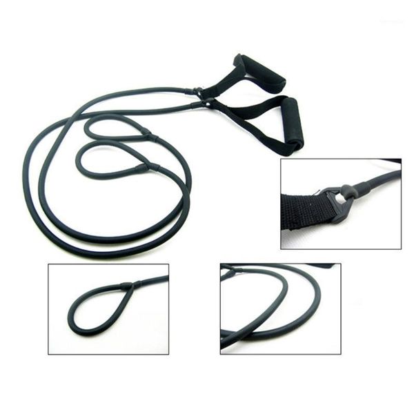 

yoga rope elastic resistance bands training rubber for fitness equipment expander tube1
