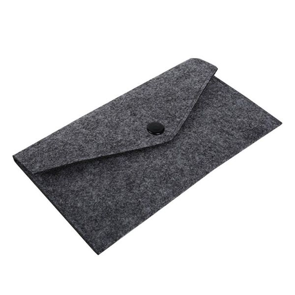 

wallets felt coin wallet women men purse change bag id holder x7ya, Red;black