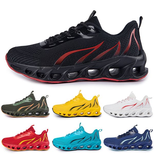 

non-brand running shoes men trainers white blacks yellow gold navy blues bred green mens sports sneakers walking jogging outdoor fashion