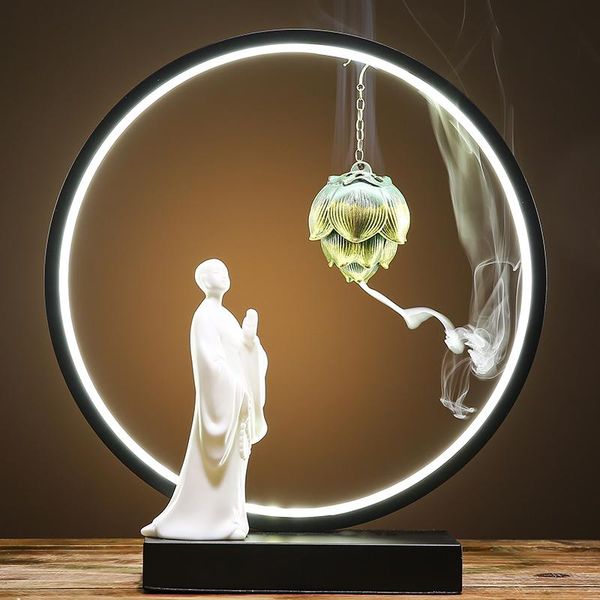 

zen reverse incense burner holder hanging createtive desk indoor incensario home decoration df50xxl fragrance lamps