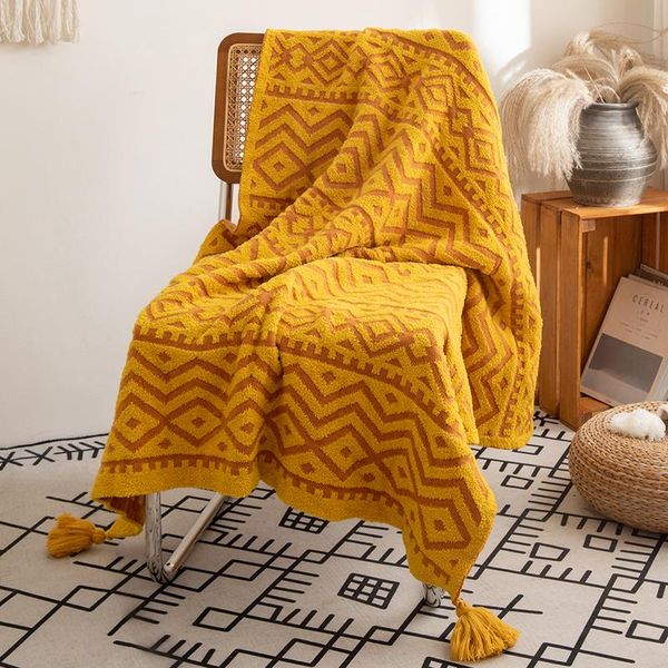 

blankets soft throw blanket tribal pattern travel geometric home sofa chair couch cover warm 130x160cm bedding