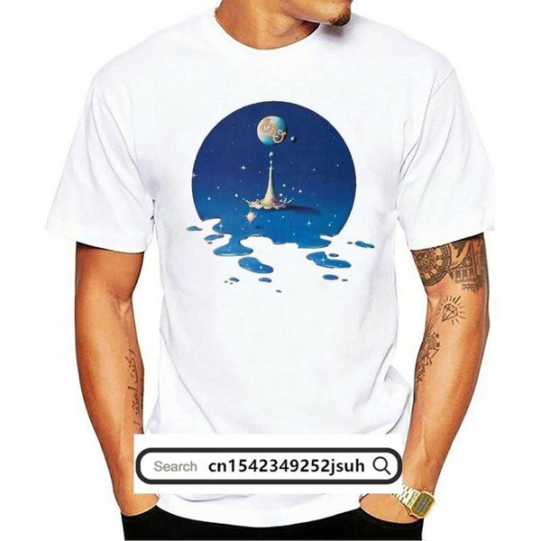 

men's t-shirts vintage elo electric light orchestra concert tour t shirt time 1981, White;black