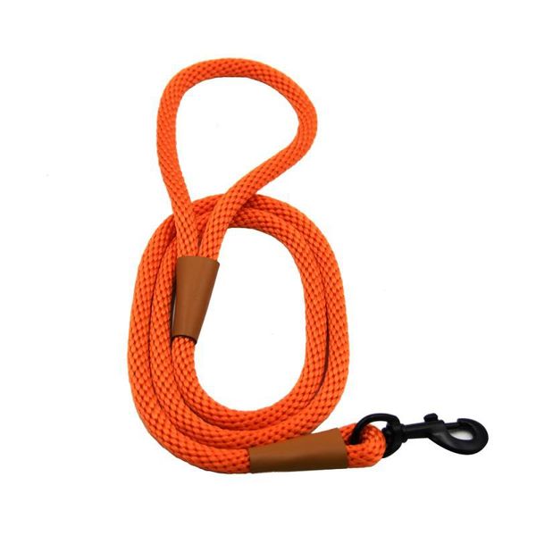 

dog collars & leashes large rope durable 6 feet leash walking big collar strengthen traction harness round nylon medium lead