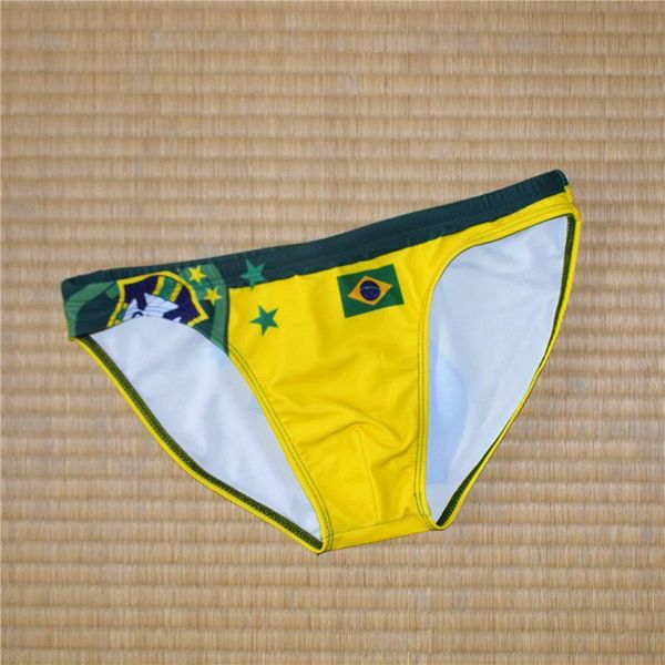 

brand mens swim briefs beach surfing board shorts bikini printing swimming swimsuit suit trunks swimwear waterproof sports wear men's, White;black
